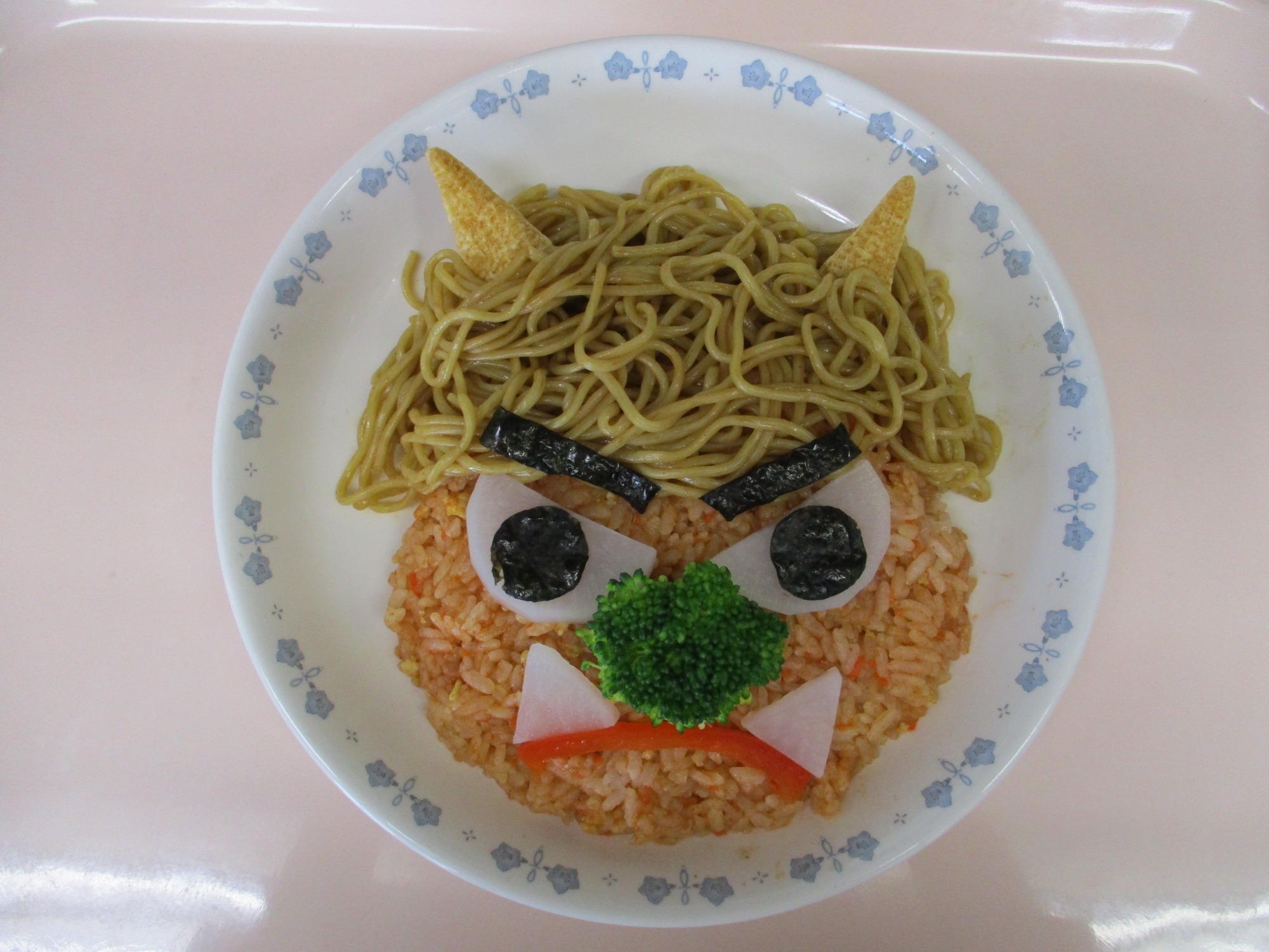 節分・赤おにライス